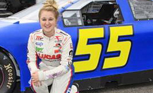 Taylor Ferns was the fastest driver in morning practice for the ARCA Racing Series at Daytona International Speedway Sunday.  Photo courtesy ARCA