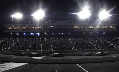 Irwindale Speedway will reopen this year with a full schedule as a NASCAR Whelen All-American Series track.  Photo by Todd Warshaw/Getty Images