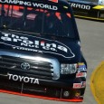 Johnny Sauter grabbed the lead from rookie pole sitter Jeb Burton with 17 laps left in Saturday’s Kroger 250 NASCAR Camping World Truck Series race at Martinsville Speedway and pulled […]