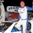 Buzzie Reutimann powered to the lead in the opening lap of the Open Wheel Modified feature, and led wire-to-wire to win the 50 lap Larry Miller Memorial at East Bay […]