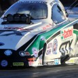 Points leader John Force qualified in the No. 1 position and continued his late-season surge with a track record performance in Funny Car on Saturday during the NHRA Toyota Nationals […]