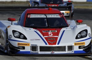 Sebastien Bourdais put the No. 5 Corvette on the the top of the Prototype speed charts on Thursday  as he, along with teammates Christian Fittiapldi and Joao Barbosa, prepare for Saturday's Petit Le Mans at Road Atlanta. Photo by Scott R. LePage LAT Photo USA for IMSA