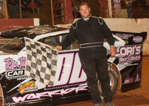 David Osbahr scored his first career B Cadet win Saturday night at Senoia Raceway.  Photo by Francis Hauke/22fstops.com