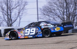 J.J. Haley opened up his Rookie of the Year campaign in the best way possible, with a win in the JEGS/CRA All-Stars season opener Sunday afternoon at Springport Motor Speedway.  Photo courtesy CRA Media