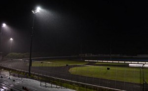 Rain postponed Friday night's NASCAR Whelen Modified Tour event at Stafford Motor Speedway.  Photo by Getty Images for NASCAR