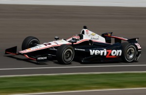 Will Power paced the opening day of practice for the upcoming Indianapolis 500.  Photo by Chris Owens