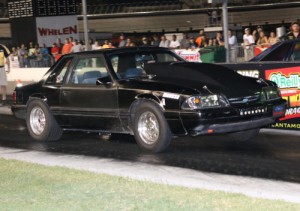 Andrew Morgan scored the win in the Domestic division at Atlanta Motor Speedway's Friday Night Drags last week.  Photo by Tom Francisco/Speedpics.net