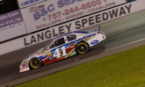 Ben Rhodes scored his fifth NASCAR K&N Pro Series victory of the season at Langley Speedway Saturday night.  Photo by Getty Images for NASCAR