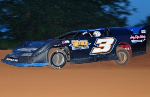 Cody Smith of Holt, FL drove to his fourth victory of the season on Saturday night at Southern Raceway in Milton, FL in the $800-to-win NeSmith Chevrolet Weekly Racing Series Late Model race co-sanctioned by the South Eastern Crate Series.  Photo By Phil