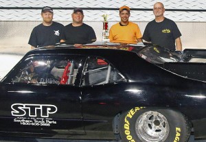 David Harbin picked up the victory and the points lead in the Pro Division last Friday night at Atlanta Motor Speedway's Friday Night Drags. Photo by Tom Francisco/Speedpics.net