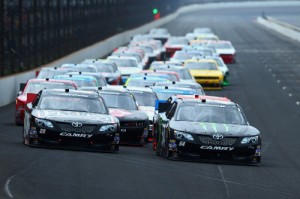 NASCAR and Comcast have announced that Xfinity will be the title sponsor of what is now known as the Nationwide Series beginning in 2015. / Photo: Andy Lyons/NASCAR via Getty Images