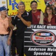 WILLIAMSTON, SC – R.A. Brown finished the 2014 season at Anderson Motor Speedway in Williamston, SC in a familiar place Friday night – victory lane. Brown swept both Late Model […]