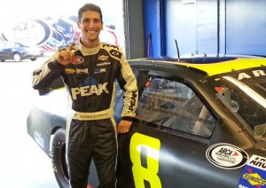 Patrick Starpoli topped the speed charts in Friday afternoon's ARCA Racing Series test session at Daytona International Speedway.  Photo courtesy ARCA Media