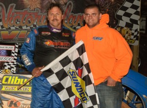 Clint "Cat Daddy" Smith scored the Super Late Model feature victory Saturday night at Senoia Raceway.  Photo by Francis Hauke/22fstops.com