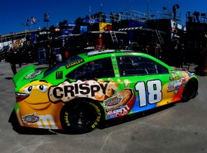 David Ragan turned in a solid 18th place finish in his first outing in the No. 18 Joe Gibbs Racing Toyota for the injured Kyle Busch.  Photo by Kevin C. Cox/NASCAR via Getty Images