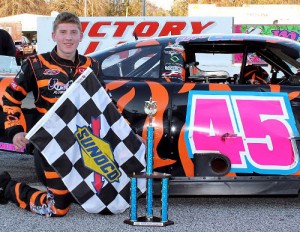 Kodie Conner scored his sixth career PASS Pro Late Model win Saturday at Dillon Motor Speedway  Photo by Laura / LWpictures.com