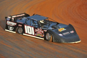 Casey Roberts scored his second Old Man's Garage Sprint Nationals Series victory Saturday night at Smoky Mountain Speedway.  Photo courtesy Smoky Mountain Speedway Media