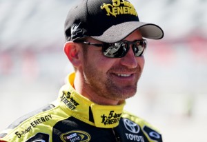 Clint Bowyer comes into Saturday night's NASCAR Sprint Cup Series race at Kansas Speedway hoping for a home state win.  Photo by Patrick Smith/Getty Images