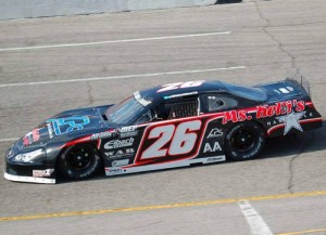 Willie Allen scored his third Pro Late Model feature victory of the season Saturday night at Fairgrounds Speedway Nashville.  Photo by Mike Thweatt