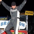 Bryan Bernhardt made the final pass for the lead with two laps to go, and went on to score the Late Model victory Saturday night at East Bay Raceway Park […]