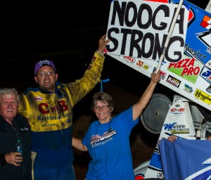 Marshall Skinner scored his second USCS Sprint Car Series victory in as many days with a win Friday night at Boyd's Speedway.  Photo courtesy USCS Media