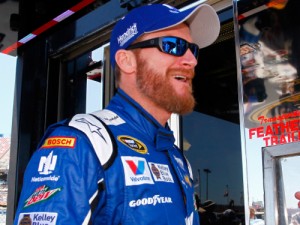 Dale Earnhardt, Jr. will need a victory in Sunday's NASCAR Sprint Cup Series race at Talladega Superspeedway to transfer to the Eliminator round of the Chase for the Sprint Cup.  Photo by Brian Lawdermilk/Getty Images