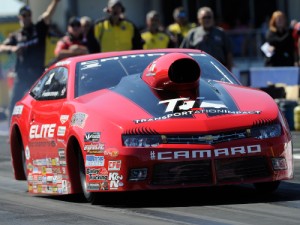 Erica Enders recorded her eighth NHRA Pro Stock win of the year Sunday afternoon in the AAA Texas NHRA FallNationals at Texas Motorplex.  Photo courtesy NHRA