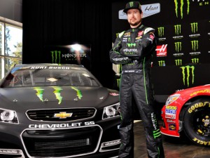 Stewart-Haas Racing announced that Kurt Busch has be resigned to a multi-year contract, with Monster Energy comign onboard as a co-sponsor of his No. 41 Chevrolet. Photo by Mike Mercurio