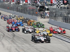 IndyCar officials have announced an increase in horsepower for IndyCar competitors during the use of "push-to-pass" overtaking assistance on street and road courses next year. Photo by Chris Jones