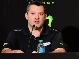 Tony Stewart hopes for a treat in Sunday's NASCAR Sprint Cup Series race with a win at Martinsville Speedway.  Photo by Jared C. Tilton/Stewart-Haas Racing via Getty Images