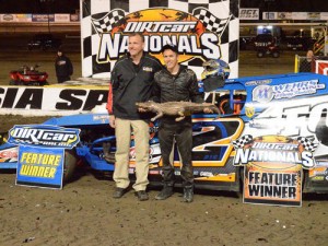 Nick Hoffman scored three wins, the Gator Championship and the overall title during the DIRTcar UMP Modified portion of the DIRTcar Nationals at Volusia Speedway Park.  Photo: DIRTcar Nationals Media