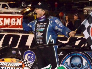 Scott Bloomquist scored the Late Model win in Wednesday's DIRTcar Nationals action at Volusia Speedway Park.  Photo: DIRTcar Nationals Media