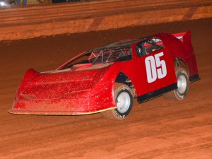 Chris Cape scored the SECA Late Model victory Saturday night at Hartwell Speedway.  Photo by Heather Rhoades