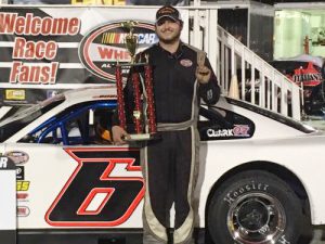 Bobby McCarty took the Late Model victory Saturday night at South Boston Speedway.  Photo: South Boston Speedway Media