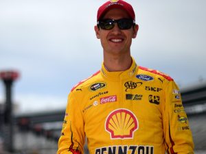 Joey Logano looks to score his first NASCAR Sprint Cup Series victory of the season Sunday at Bristol Motor Speedway.  Photo by Jared C. Tilton/NASCAR via Getty Images