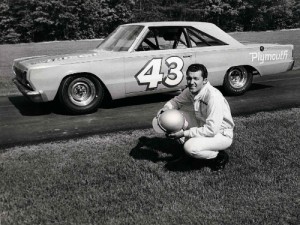 Richard Petty swept both races at Martinsville Speedway in 1967.  In all, Petty scored 15 wins at the Virginia half mile, the most of any driver in NASCAR history.  Photo: Richard Petty Private Collection