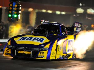 Ron Capps was quickest in Friday's Funny Car qualifying at Bristol Dragway.  Photo: NHRA Media