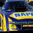 Ron Capps set a track record and raced to the qualifying lead in Funny Car on Friday at the NHRA Summernationals at Old Bridge Township Raceway Park. Steve Torrence (Top […]