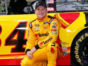 Chris Buescher feels he has a strong chance to move into the top 30 in points, which would put him in the Chase for the Sprint Cup with his win last week at Pocono Raceway. Photo: NASCAR Media