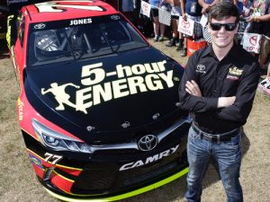 Erik Jones will move to the NASCAR Sprint Cup Series in 2017, driving a second Furniture Row Motorsports Toyota.  Photo: Furniture Row Motorsports