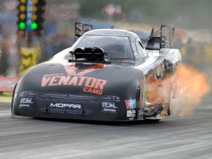 Matt Hagen topped the Funny Car speed charts with a world record run in Saturday's qualifying for the Mello Yello Drag Racing Series Lucas Oil NHRA Nationals at Brainerd International Raceway.  Photo: NHRA Media