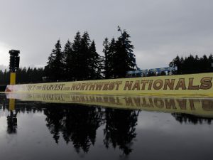 Rain washed out the final rounds of Sunday's NHRA Northwest Nationasl at Pacific Raceways, with the finals to be made up at later events. Photo: NHRA Media