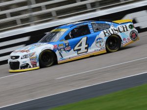 Kevin Harvick practices for Sunday's NASCAR Sprint Cup Series race at Texas Motor Speedway. Photo by Jerry Markland/Getty Images