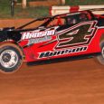 Rodney Peters led wire-to-wire to score the Hobby/602 feature victory at Georgia’s Winder-Barrow Speedway on Saturday night. The Monroe, Georgia racer started the night on the outside of the front […]