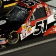 Kyle Busch rallied from a late-race penalty to charge back to the front of the field and score his first NASCAR Camping World Truck Series win of the season with […]