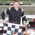 Garrett Hall charged into contention from his sixth row starting position, battling his way to victory lane Sunday in a rain-plagued 150-lap PASS North Super Late Model Series race that […]