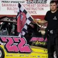 Brad Amerson dominated Saturday night’s Sharp Mini-Late Model feature at Georgia’s Winder-Barrow Speedway. The Millen, Georgia driver led wire-to-wire en route to the victory, as the series visited the ¼-mile […]