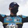 Benefiting from a two-tire pit stop with 36 laps left, Kevin Harvick held off charging Denny Hamlin over the final green-flag run to win for the first time at Pocono […]