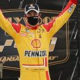 Joey Logano held off Kevin Harvick by a scant .312-seconds in a high speed duel to the checkered flag to win the Hollywood Casino 400 Playoff race at Kansas Speedway […]